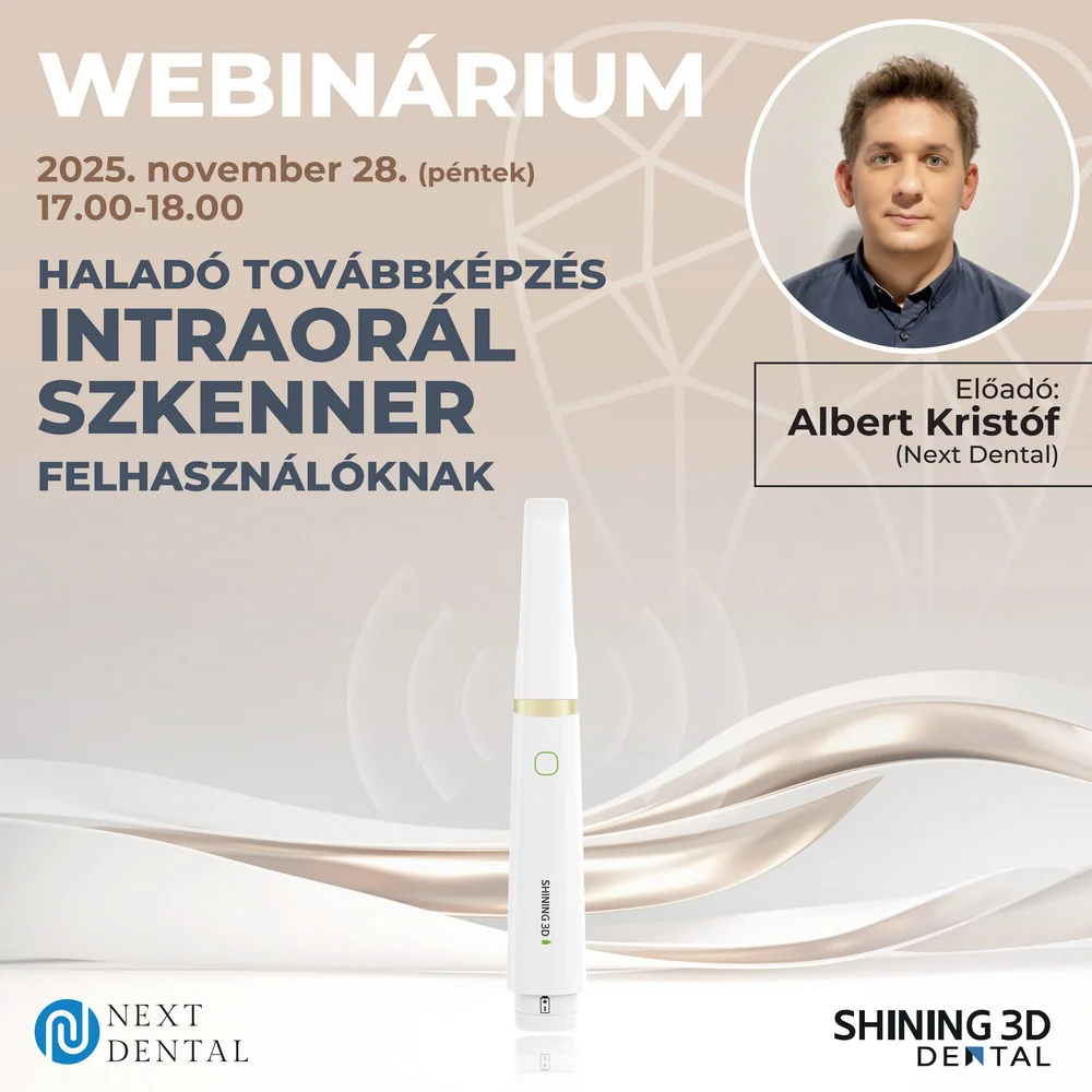 Webinárium - Intraorál Szkenner