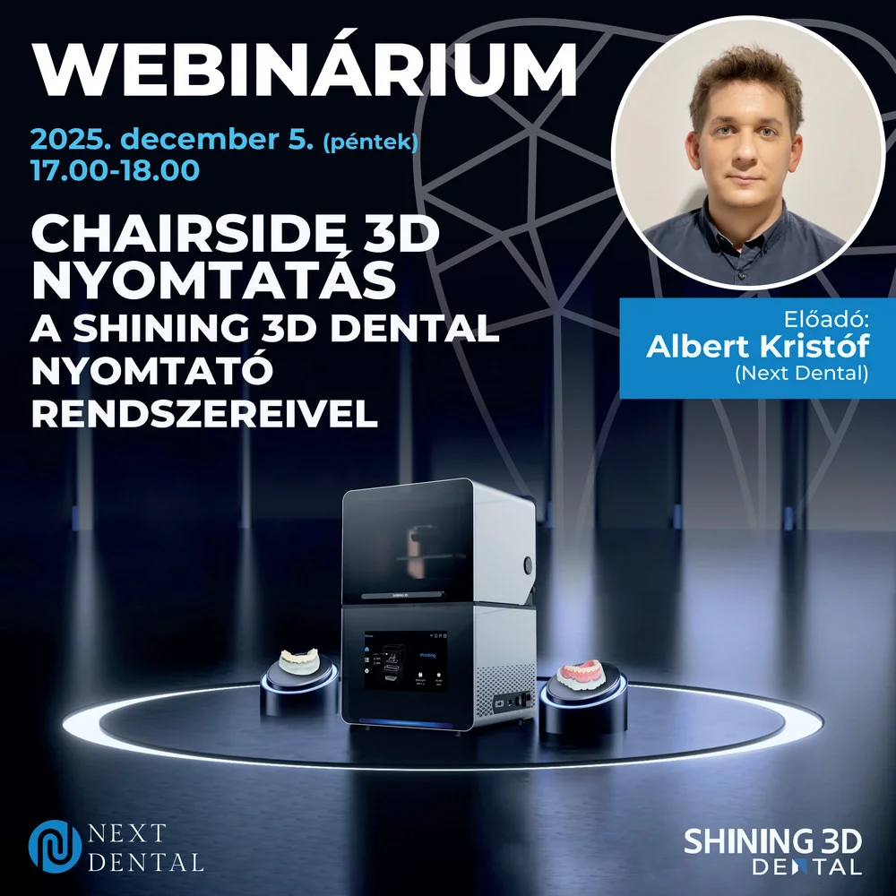 Webinárium - Chairside 3D nyomtatás
