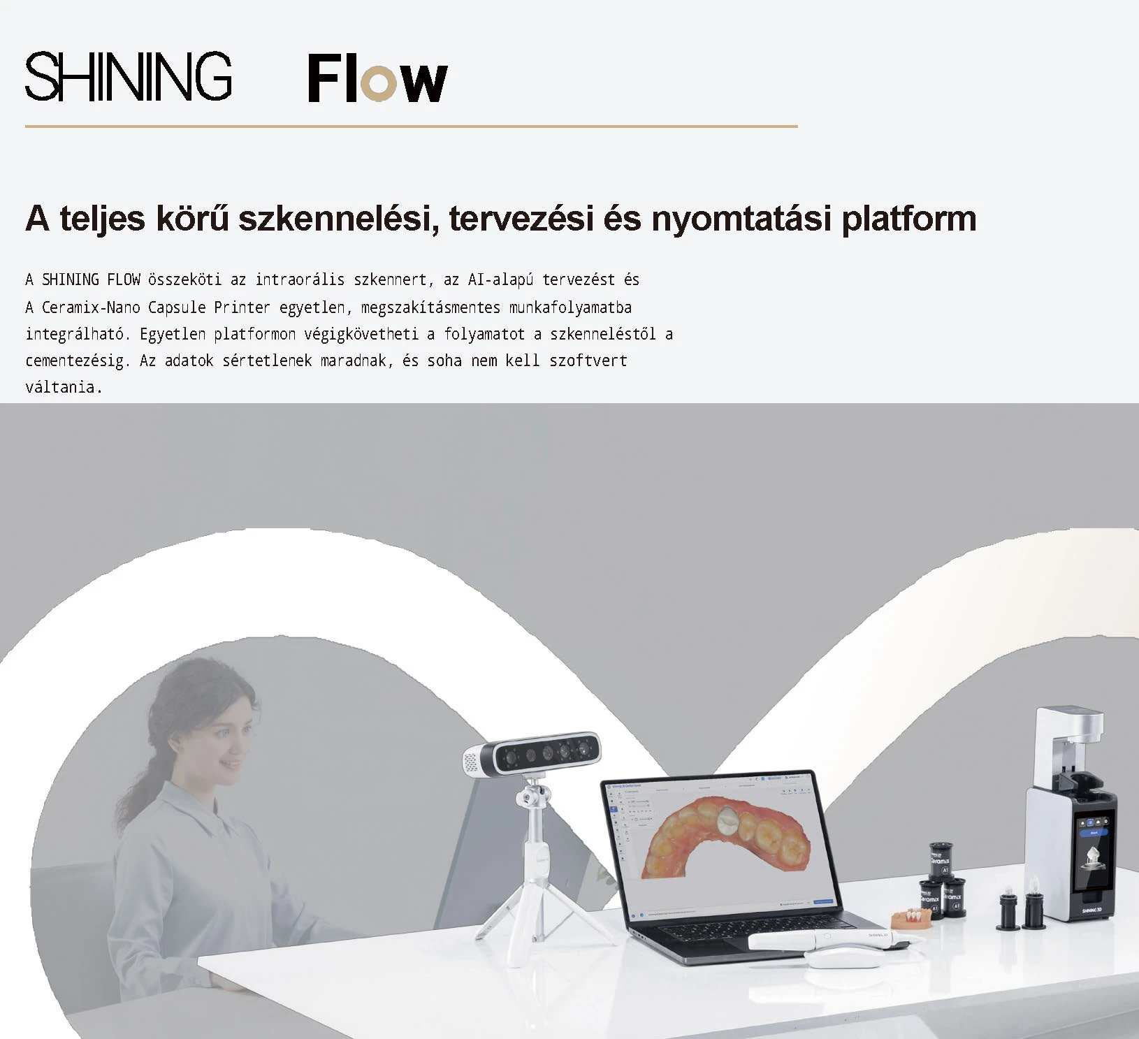 Ceramix Nano - 3D fogászati nyomtató
