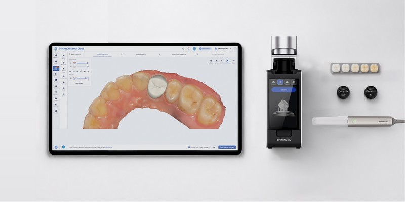 SHINING 3D AI Design × Ceramix-Nano 